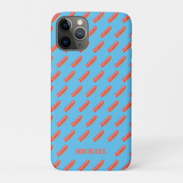Funda Para iPhone 11 Pro Cute Graciosa Bacon Personalizada