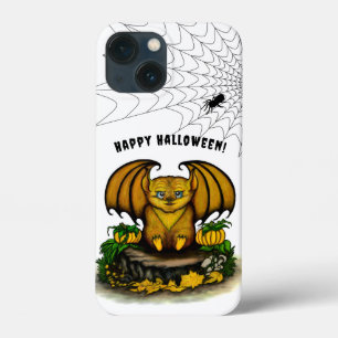 Funda Para iPhone 13 Mini Cute Halloween Bat