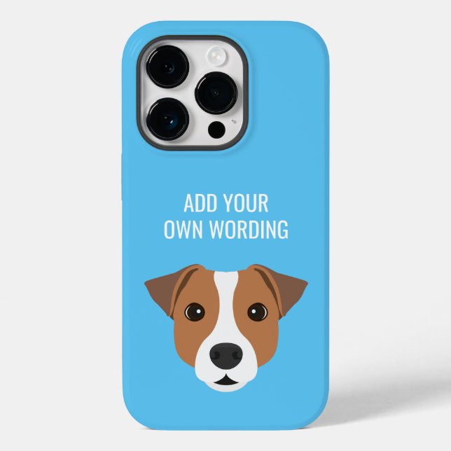 Funda De Case-Mate Para iPhone Cute Jack Russell Dog (Reverso )
