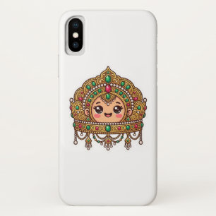 Funda Para iPhone X Cute Kawaii Corona Marroquí de Novia TradiciónStic