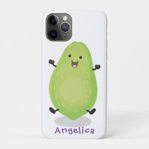 Funda Para iPhone 11 Pro Cute kawaii papaya paw personalizado ilustracion