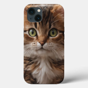 Funda Para iPhone 13 Cute Kitten