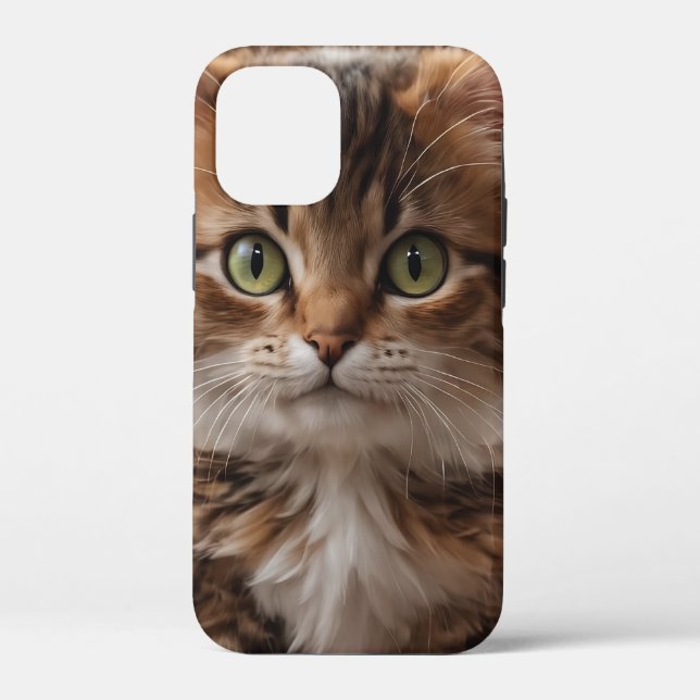 Funda De Case-Mate Para iPhone Cute Kitten (Reverso )