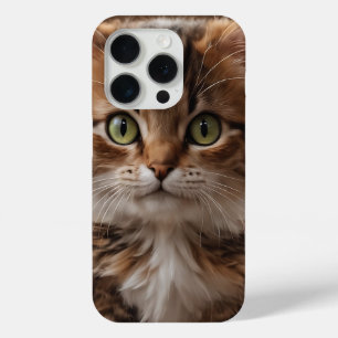 Funda Para iPhone 15 Pro Cute Kitten