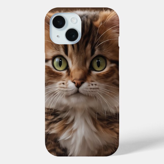 Funda De Case-Mate Para iPhone Cute Kitten (Reverso )