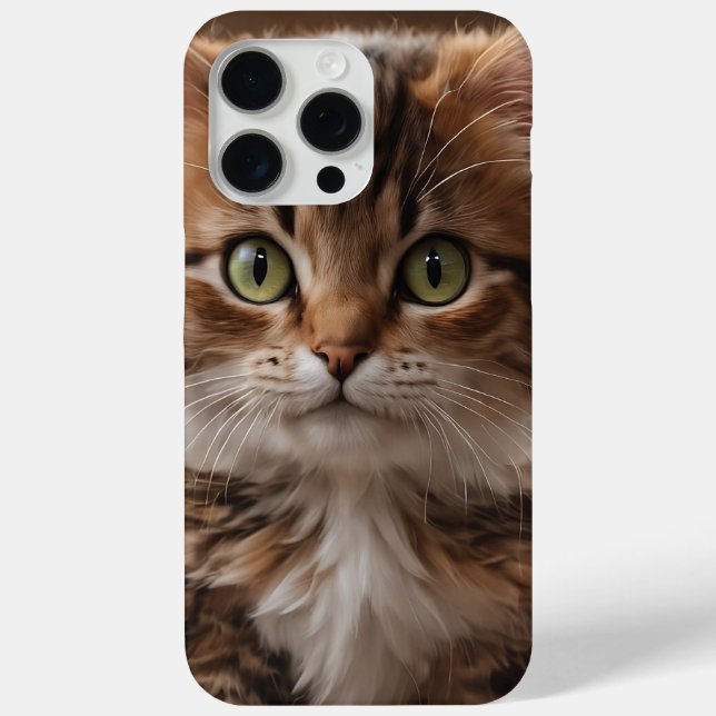 Funda De Case-Mate Para iPhone Cute Kitten (Reverso )