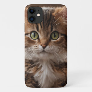 Funda Para iPhone 11 Cute Kitten