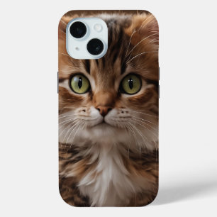 Funda Para iPhone 15 Cute Kitten