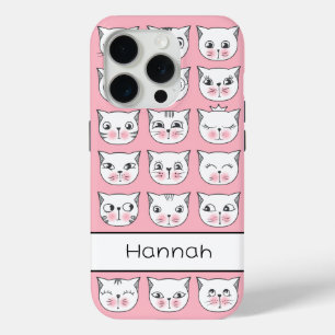 Funda Para iPhone 15 Pro Cute Kitties