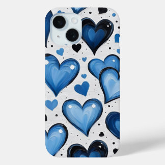 Funda Para iPhone 15 Cute Love Pattern iPhone Cover
