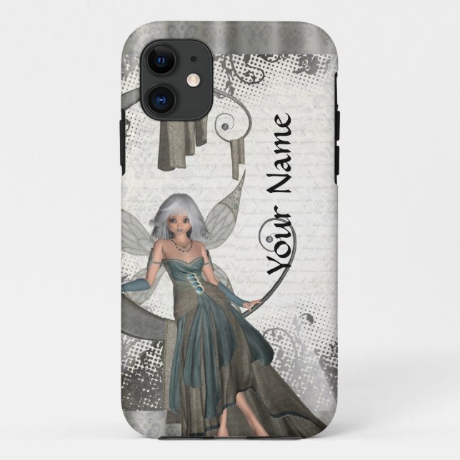 Funda De Case-Mate Para iPhone Cute manga fairy (Reverso)