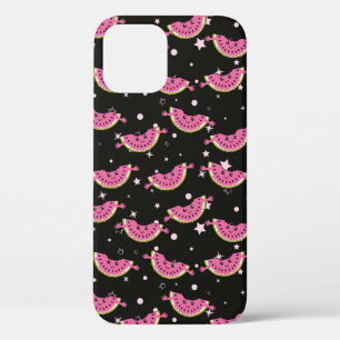 Funda Para iPhone 12 Cute niños patrón helado colorido en la abstra