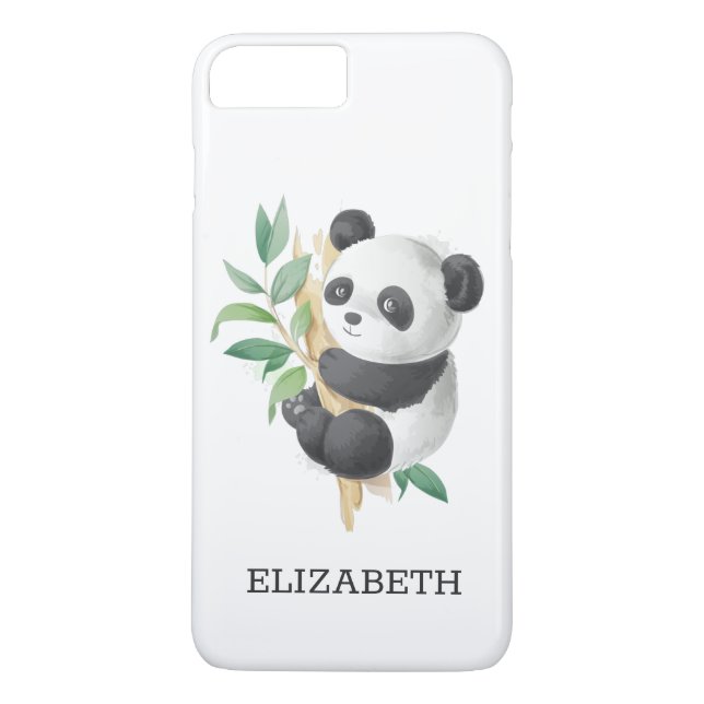 Funda De Case-Mate Para iPhone Cute Panda (Reverso)