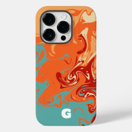 Funda Para iPhone 14 Pro De Case-Mate Cute Personalize Pastel Marbel