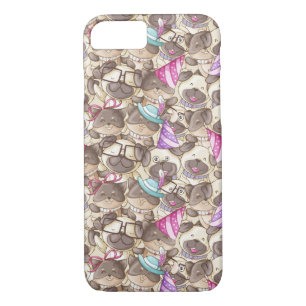 Funda Para iPhone 8/7 Cute Pugs