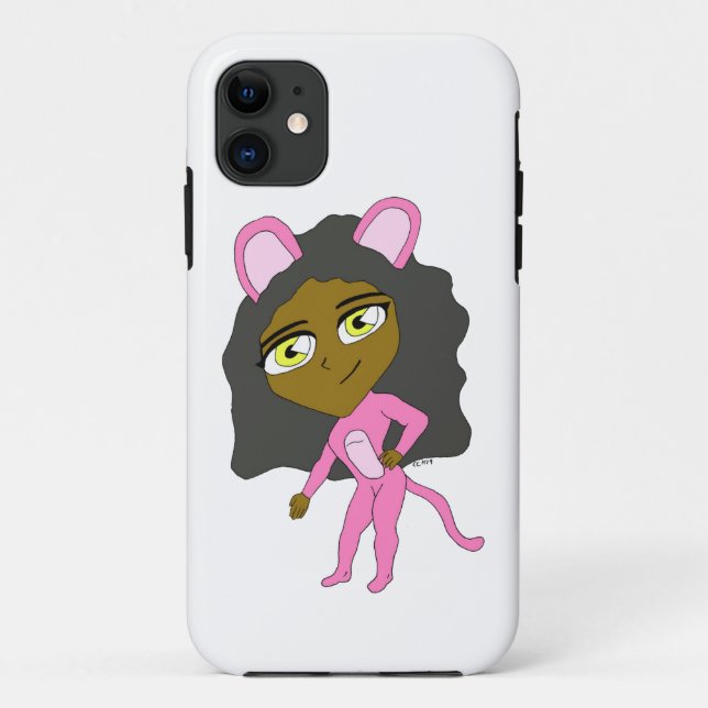 Funda De Case-Mate Para iPhone cutícula rosa (Reverso)