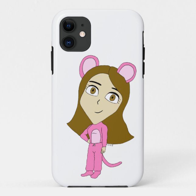 Funda De Case-Mate Para iPhone cutícula rosa (Reverso)