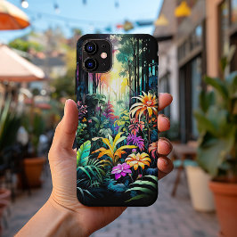 Funda Para iPhone 13 Pro Max Cuto colorido jardín tropical hawaiano Nº 1111