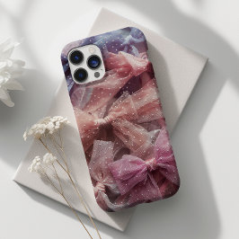 Funda Para iPhone 14 Pro Max De Case-Mate Cuto polka Dot Bow Whimsical