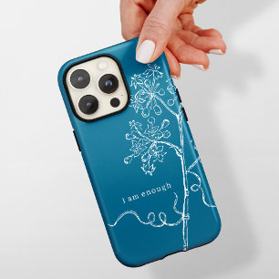 Funda Para iPhone 14 Pro Max De Case-Mate Cyanotype Blue Botanical Floral Personalizado