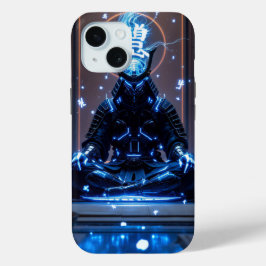 Funda Para iPhone 15 Cyber Samurai: Digital Enlightenment