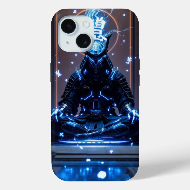 Funda De Case-Mate Para iPhone Cyber Samurai: Digital Enlightenment (Reverso )