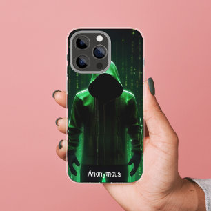 Funda Para iPhone 11 CyberPunk Hacker Face Add Name