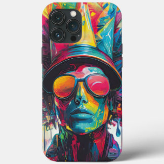Funda Para iPhone 13 Pro Max Cyberpunk Warrior