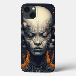 Funda Para iPhone 13 Cyborg Chica Dreamer Teen