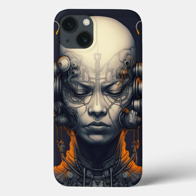 Funda De Case-Mate Para iPhone Cyborg Chica Dreamer Teen (Reverso)