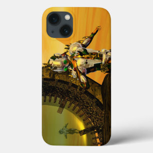 Funda Para iPhone 13 CYBORG TITAN,DESERT HYPERION Ciencia Ficción Scifi
