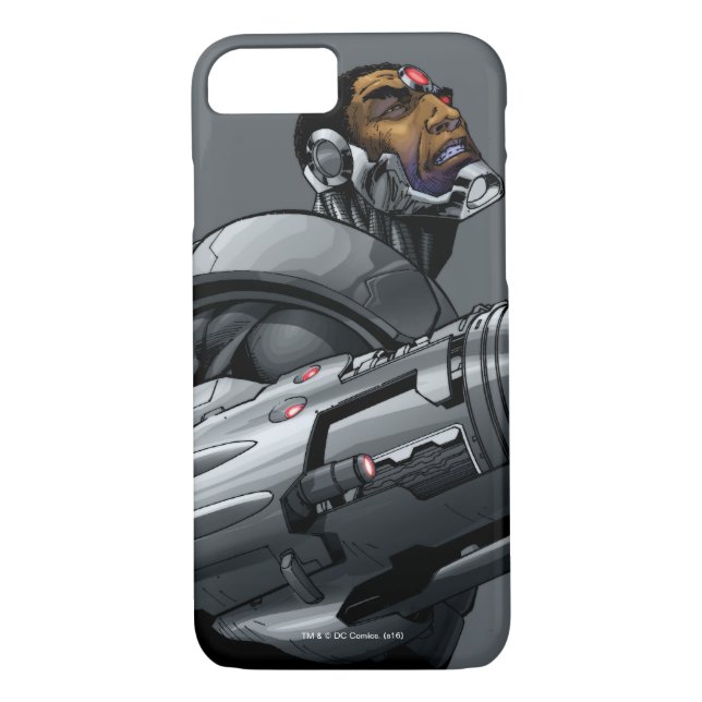 Funda De Case-Mate Para iPhone Cyborg y Bust de arma 2 (Reverso)