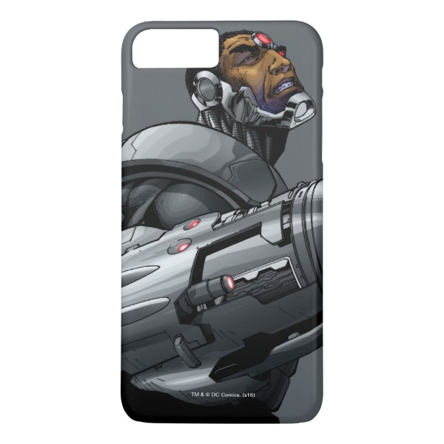 Funda De Case-Mate Para iPhone Cyborg y Bust de arma 2 (Reverso)