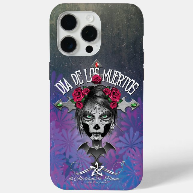 Funda De Case-Mate Para iPhone D.D.L.M. La Catrina (Reverso )