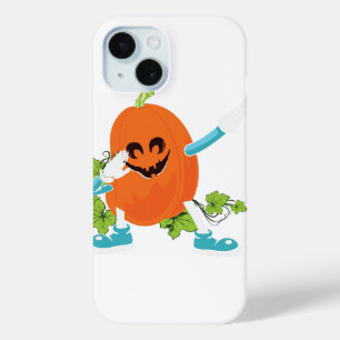 Funda Para iPhone 15 Dabbing Halloween Boys Skeleton Zombie Scary