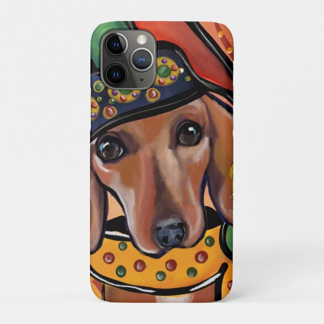 FUNDA DE Case-Mate PARA iPhone DACHSHUND     (Reverso)