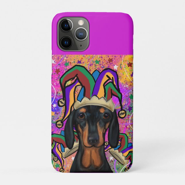 Funda De Case-Mate Para iPhone Dachshund (Reverso)