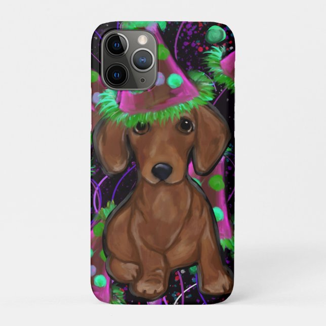 Funda De Case-Mate Para iPhone Dachshund (Reverso)