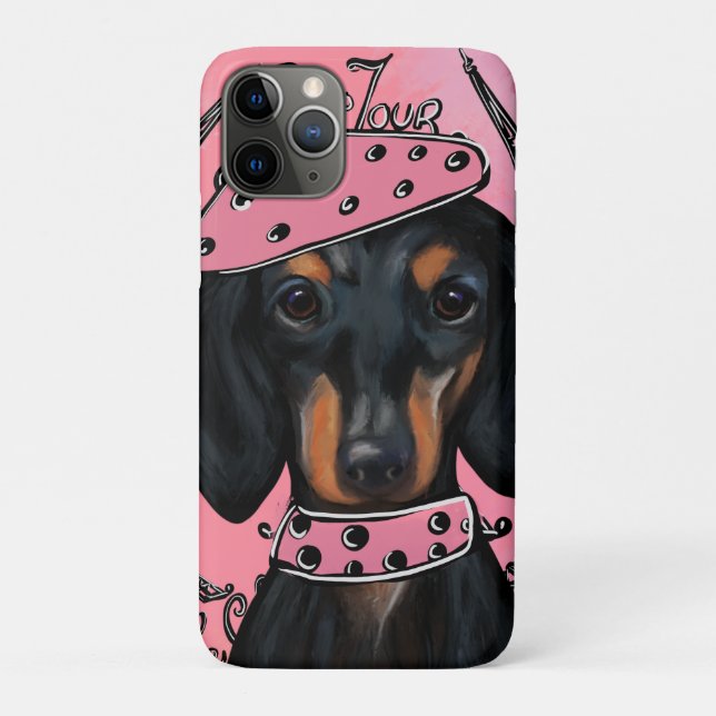 FUNDA DE Case-Mate PARA iPhone DACHSHUND (Reverso)