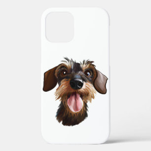 Funda Para iPhone 12 Pro Dachshund con cable