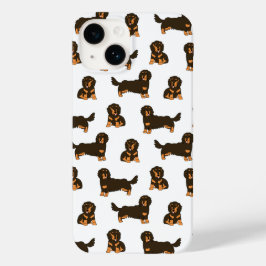 Funda Para iPhone 14 De Case-Mate Dachshund de cabello largo