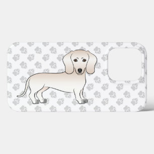 Funda Para iPhone 13 Pro Dachshund de dibujos animados con patas de capa su