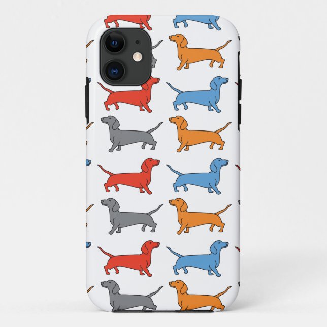 Funda De Case-Mate Para iPhone Dachshund Dog (Reverso)
