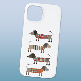 Funda Para iPhone 14 Pro De Case-Mate Dachshund Dogs