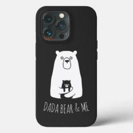 Funda Para iPhone 13 Pro DADA BEAR Y YO | Papá Niños Hija Son Dada Bear
