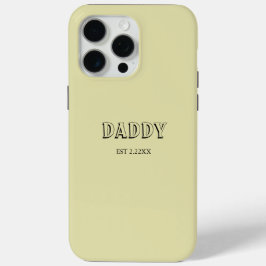 Funda Para iPhone 15 Pro Max Daddy Est custom iPhone / iPad case