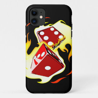 Funda Para iPhone 11 Dados llameantes