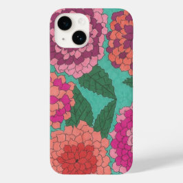Funda Para iPhone 14 De Case-Mate Dahlia Garden