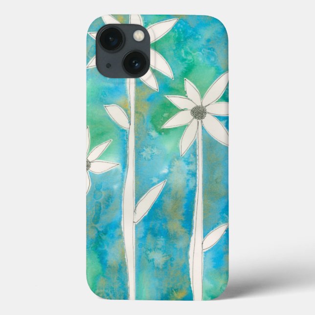 Funda De Case-Mate Para iPhone Dainty Daisies I (Reverso)