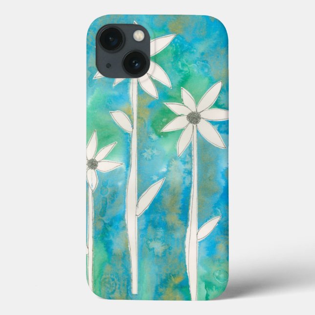 Funda De Case-Mate Para iPhone Dainty Daisies I (Reverso)